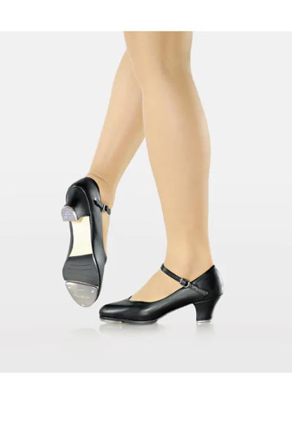So Danca TA55 Tara 1.5" Heel Tap Shoe Black